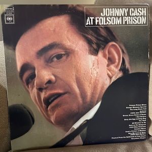 Johnny Cash at Folsom Prison Classic vinyl album 1968 Colombia Records